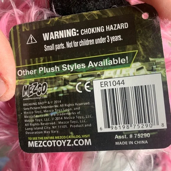 Breaking Bad Mezco Pink Teddy Bear - Picture 9 of 9